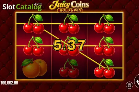 Οθόνη3. Juicy Coins Κουλοχέρης 