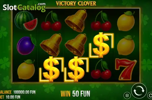 Οθόνη3. Victory Clover Κουλοχέρης