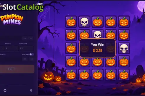 Οθόνη3. Pumpkin Mines Κουλοχέρης 