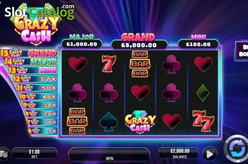 Οθόνη2. Crazy Cash Κουλοχέρης 