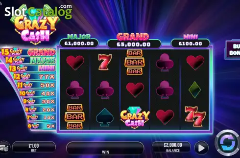Οθόνη2. Crazy for Cash Κουλοχέρης 
