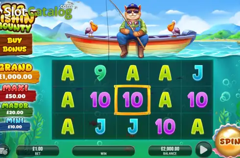 Οθόνη2. Big Fishin' Bounty Κουλοχέρης