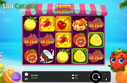 Οθόνη2. Fruit Cocktail (Atomic Gaming) Κουλοχέρης