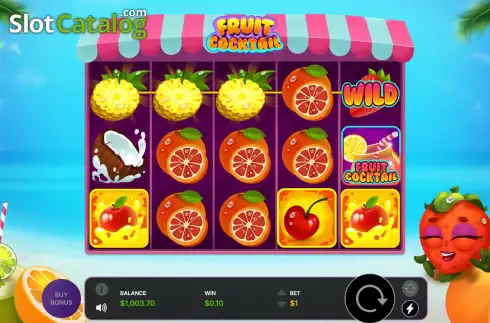 Οθόνη3. Fruit Cocktail (Atomic Gaming) Κουλοχέρης