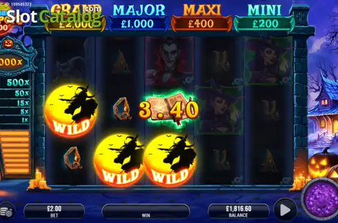 Οθόνη3. Midnight Jackpots 5000 Κουλοχέρης