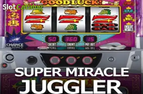 SUPER MIRACLE JUGGLER Λογότυπο SUPER MIRACLE JUGGLER Λογότυπο