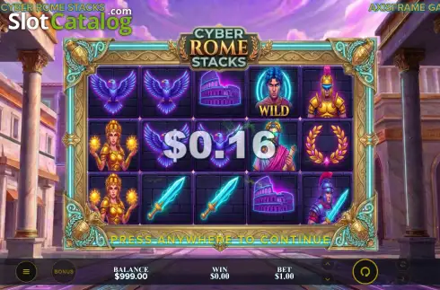 Οθόνη3. Cyber Rome Stacks Κουλοχέρης