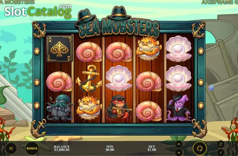 Οθόνη2. Sea Mobsters Κουλοχέρης 