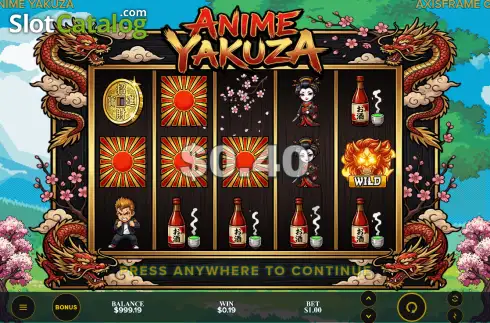 Οθόνη3. Anime Yakuza Κουλοχέρης 