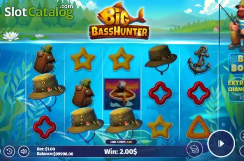 Οθόνη3. Big Bass Hunter Κουλοχέρης
