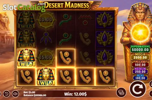 Οθόνη3. Desert Madness Κουλοχέρης