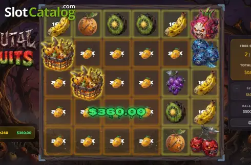 Οθόνη3. Brutal Fruits Κουλοχέρης