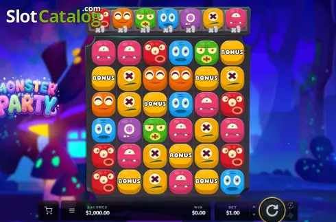 Οθόνη2. Monster Party Κουλοχέρης