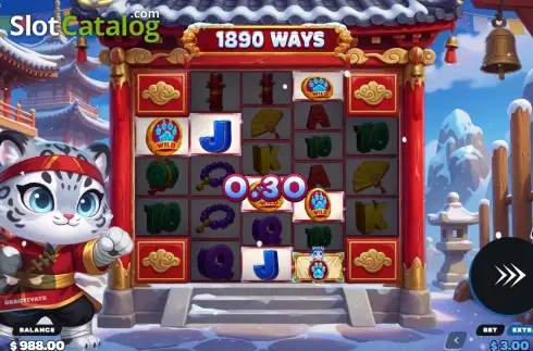 Οθόνη3. Snow Fist Κουλοχέρης