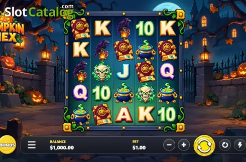 Οθόνη2. Pumpkin Hex Κουλοχέρης