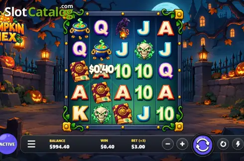Οθόνη3. Pumpkin Hex Κουλοχέρης