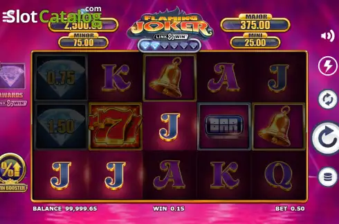 Οθόνη3. Flaming Joker Link & Win Κουλοχέρης