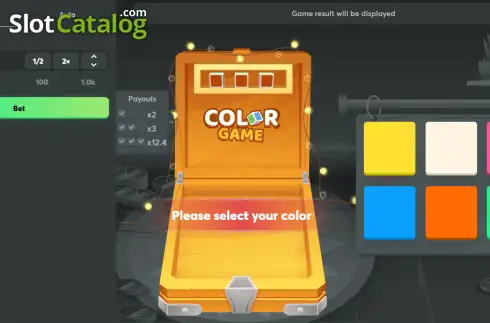 Οθόνη2. Perya Color Game Κουλοχέρης 