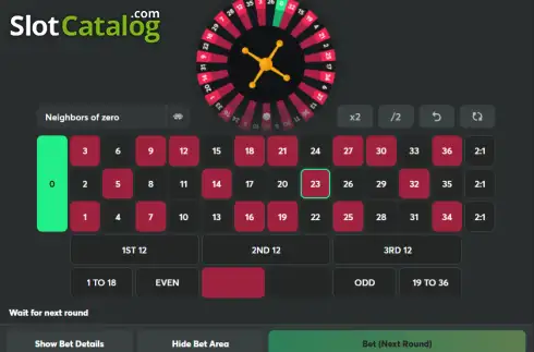 Οθόνη2. Roulette Multiplayer Κουλοχέρης