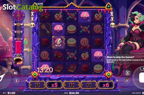Οθόνη3. Candy Hex Κουλοχέρης 