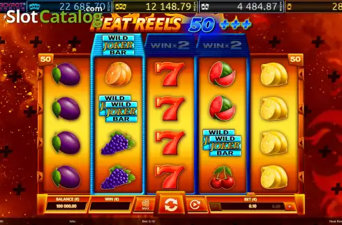 Οθόνη2. Heat Reels 50+++ Κουλοχέρης