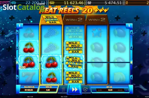 Οθόνη3. Heat Reels 20 +++ Κουλοχέρης 