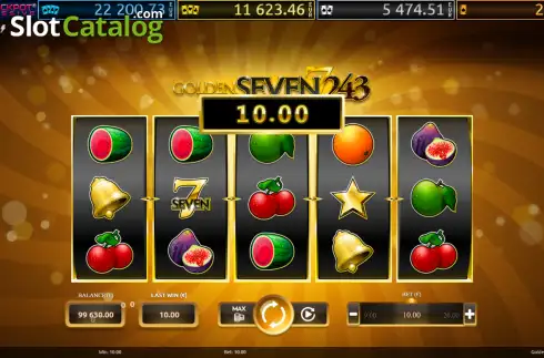 Οθόνη3. Golden Seven 243 Κουλοχέρης