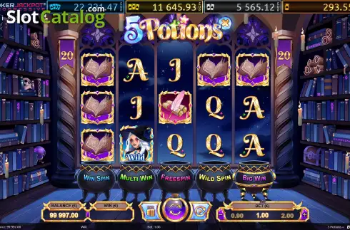 Οθόνη2. 5 Potions+ Κουλοχέρης