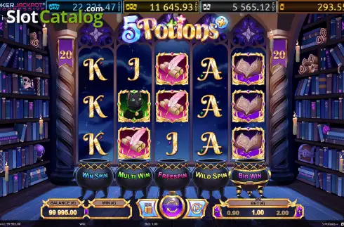 Οθόνη3. 5 Potions+ Κουλοχέρης