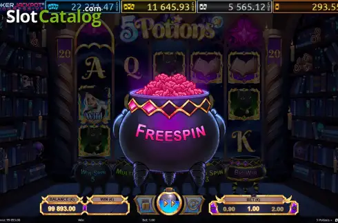 Οθόνη8. 5 Potions+ Κουλοχέρης
