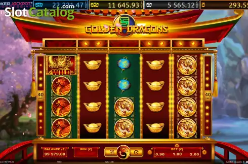 Οθόνη1. Golden Dragons 5 Κουλοχέρης