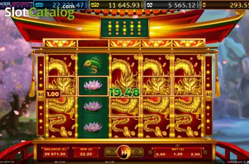 Οθόνη4. Golden Dragons 5 Κουλοχέρης