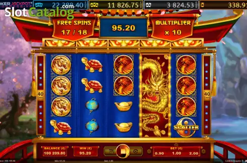 Οθόνη9. Golden Dragons 5 Κουλοχέρης