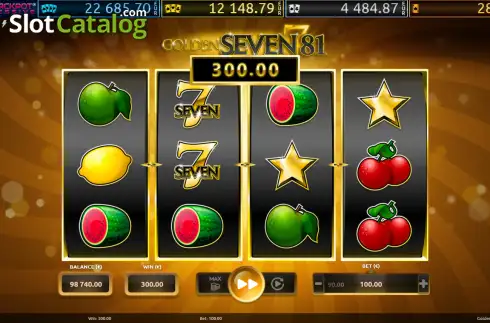 Οθόνη3. Golden Seven 81 Κουλοχέρης