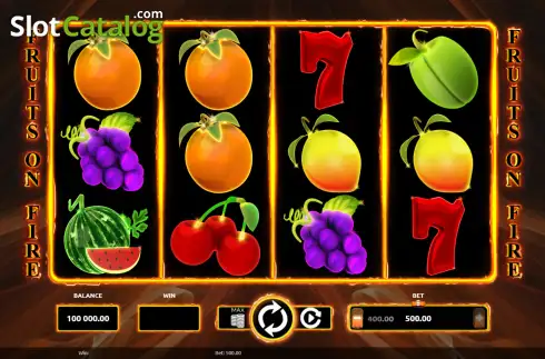 Οθόνη2. Fruits on Fire (Bellot) Κουλοχέρης
