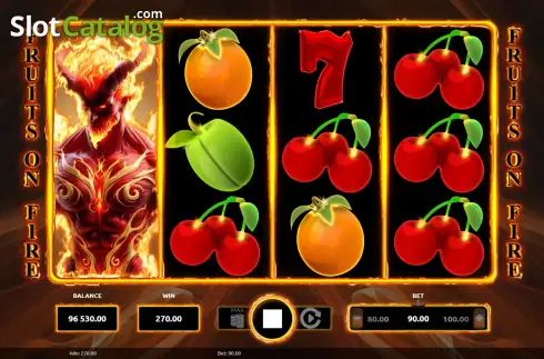 Οθόνη3. Fruits on Fire (Bellot) Κουλοχέρης