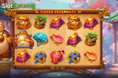 Οθόνη2. Tiger's Prosperity Κουλοχέρης