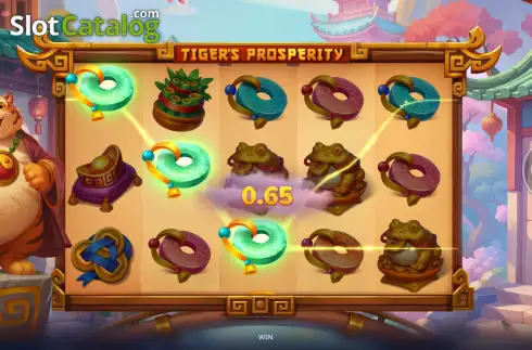 Οθόνη3. Tiger's Prosperity Κουλοχέρης