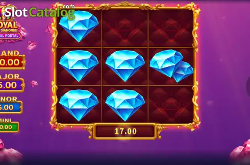 Οθόνη3. Royal Hold Diamonds: Crystal Portal Κουλοχέρης