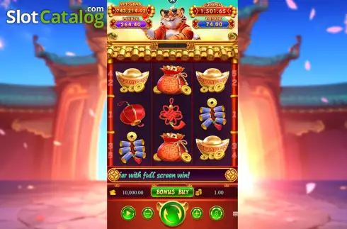 Οθόνη2. Lucky Tiger (Besoft) Κουλοχέρης 