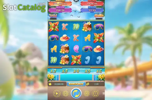 Οθόνη2. Bikini Beach (Besoft) Κουλοχέρης
