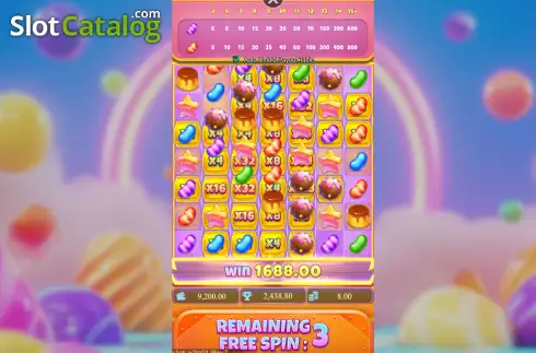 Οθόνη3. Candy Frenzy (Besoft) Κουλοχέρης