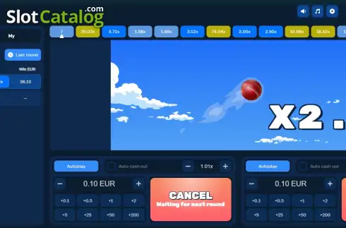 Οθόνη2. Cricket Strike Crash Κουλοχέρης 