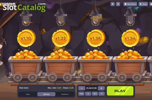 Οθόνη2. Chicken Miner Κουλοχέρης 