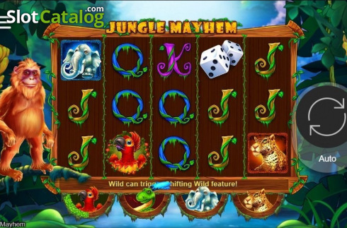 Οθόνη2. Jungle Mayhem  Κουλοχέρης 