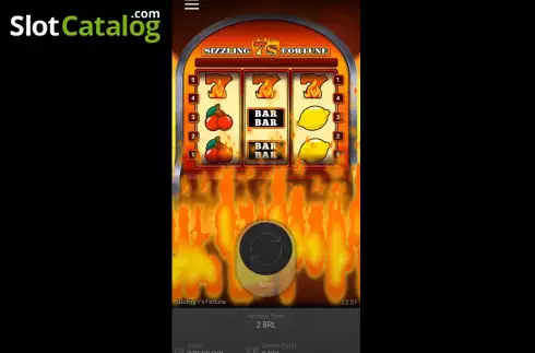 Οθόνη5. Sizzling 7's Fortune Κουλοχέρης 