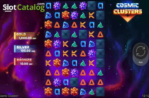Οθόνη2. Cosmic Clusters (bet365 Software) Κουλοχέρης