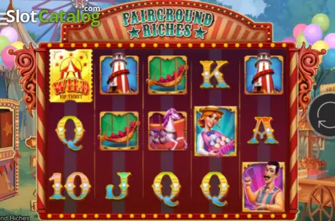 Οθόνη2. Fairground Riches Κουλοχέρης