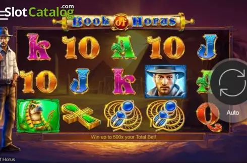 Οθόνη2. Book of Horus (bet365 Software) Κουλοχέρης 