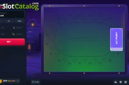 Οθόνη2. Blackjack (BetFury Originals) Κουλοχέρης